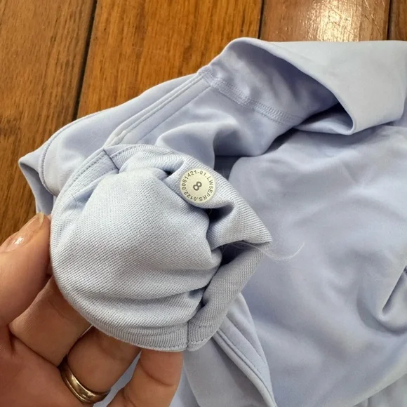 Lululemon Light Blue Full Length Leggings - Size 8 - Picture 5 of 5